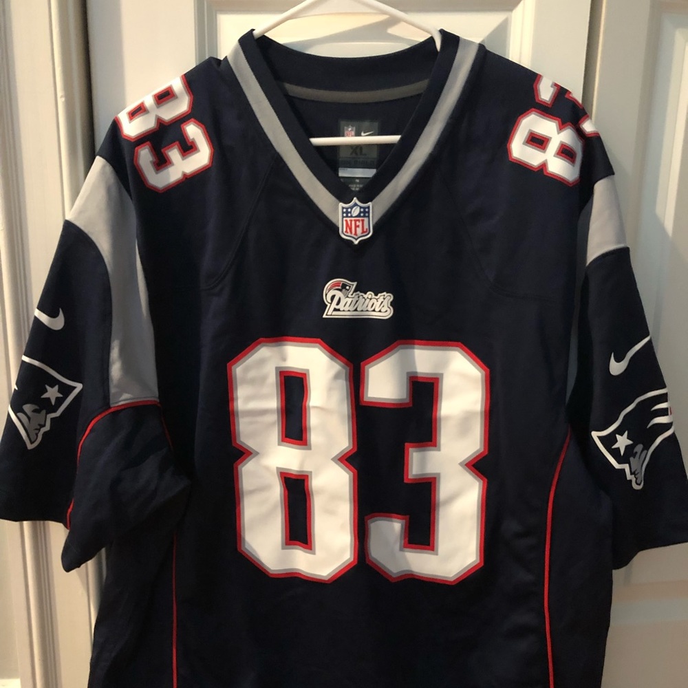 Nike Wes Welker New England Patriots Home Jersey